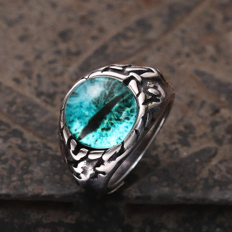 Dragon Eye Stainless Steel Ring