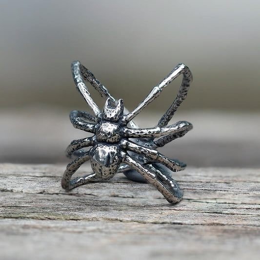 Spider Stainless Steel Ring
