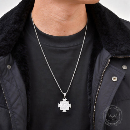 St. Benedict Cross Stainless Steel Pendant