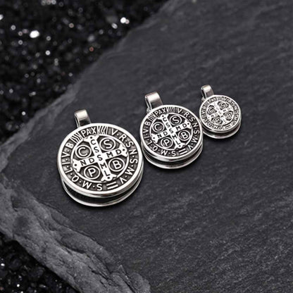 St. Benedict Medal Stainless Steel Pendant