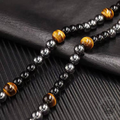 Tiger Eye Stone ���s Bead Necklace