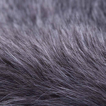 Faux Fur Evening Dress Plush Long Shawl